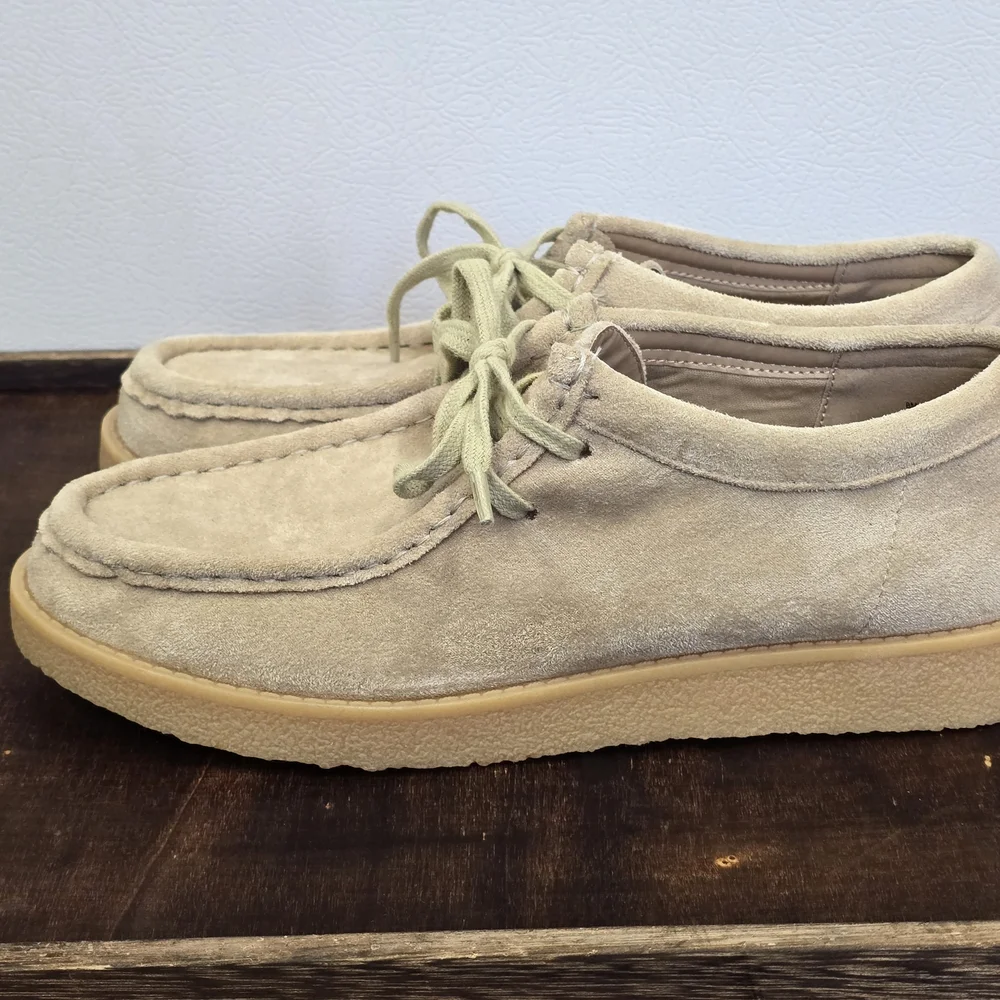 Womens UNIONBAY Tan Suede Shoes - Picture 3 of 6